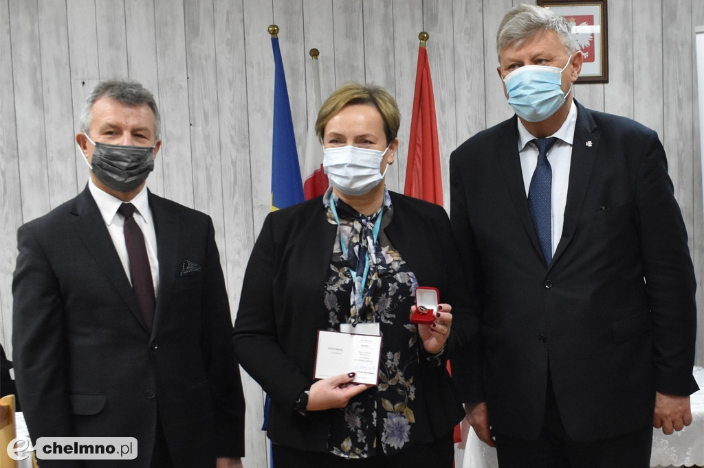 Wręczenie odznak honorowych w chełmińskim szpitalu
