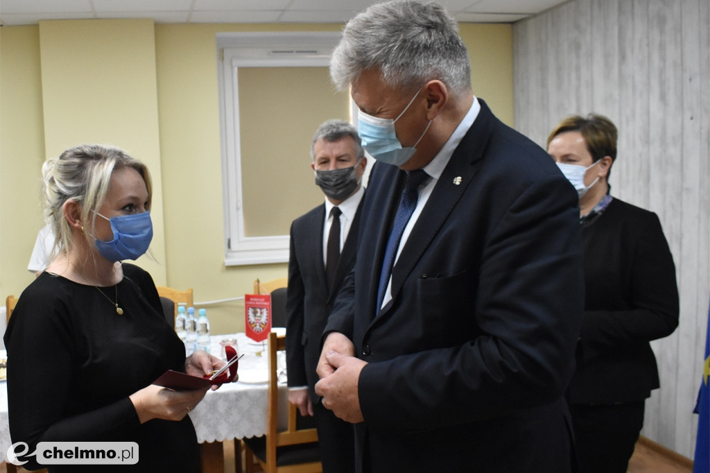 Wręczenie odznak honorowych w chełmińskim szpitalu