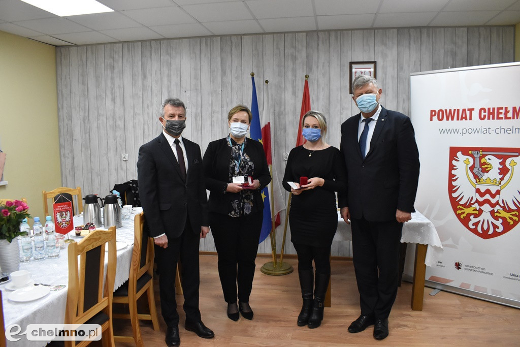 Wręczenie odznak honorowych w chełmińskim szpitalu