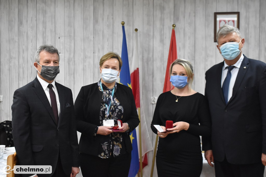 Wręczenie odznak honorowych w chełmińskim szpitalu