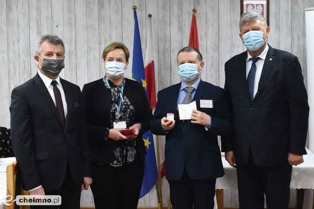 Wręczenie odznak honorowych w chełmińskim szpitalu