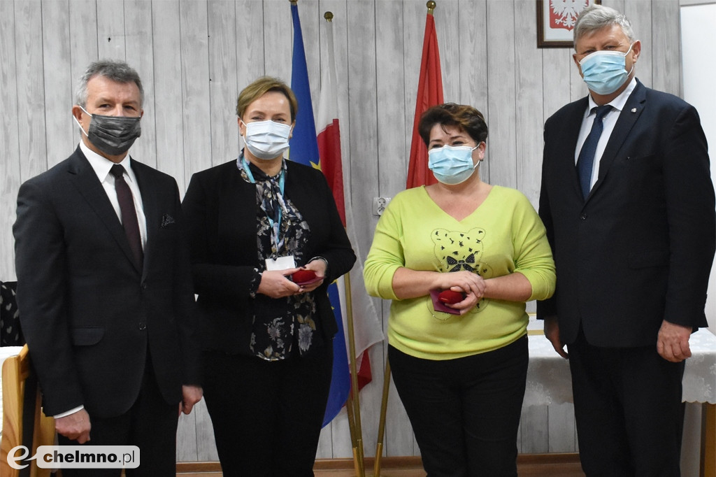 Wręczenie odznak honorowych w chełmińskim szpitalu