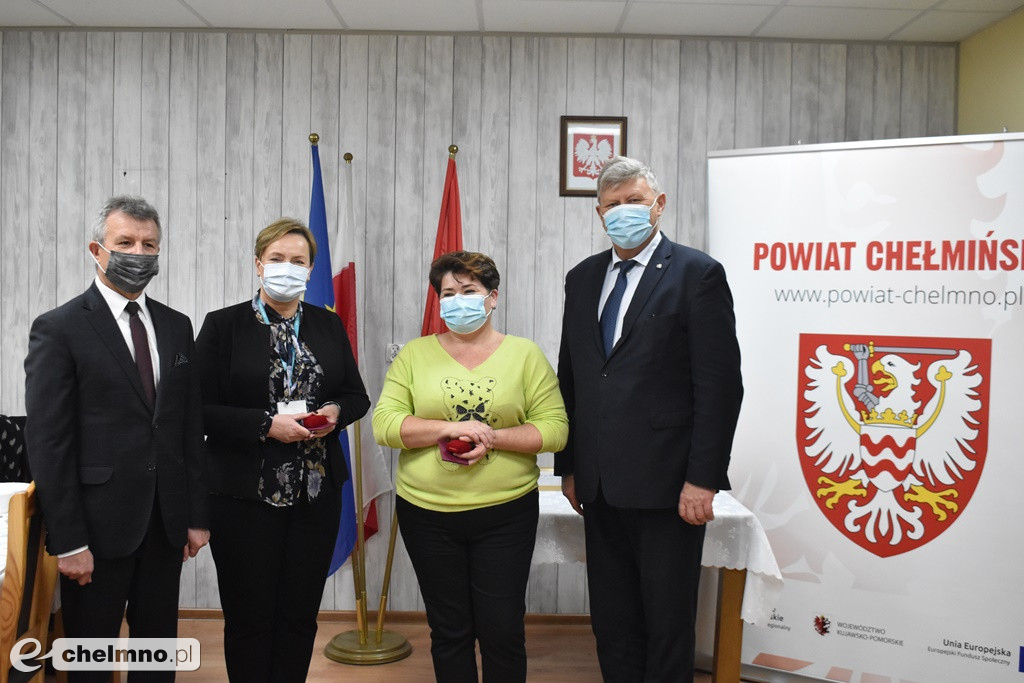 Wręczenie odznak honorowych w chełmińskim szpitalu