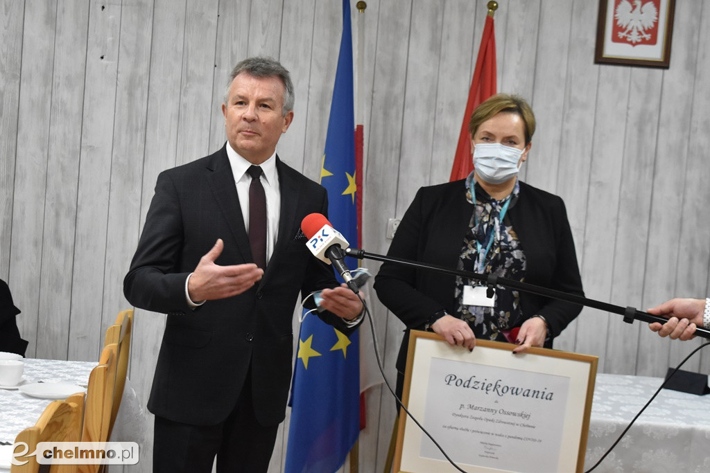 Wręczenie odznak honorowych w chełmińskim szpitalu