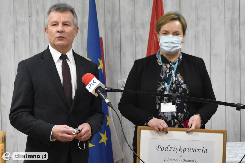 Wręczenie odznak honorowych w chełmińskim szpitalu