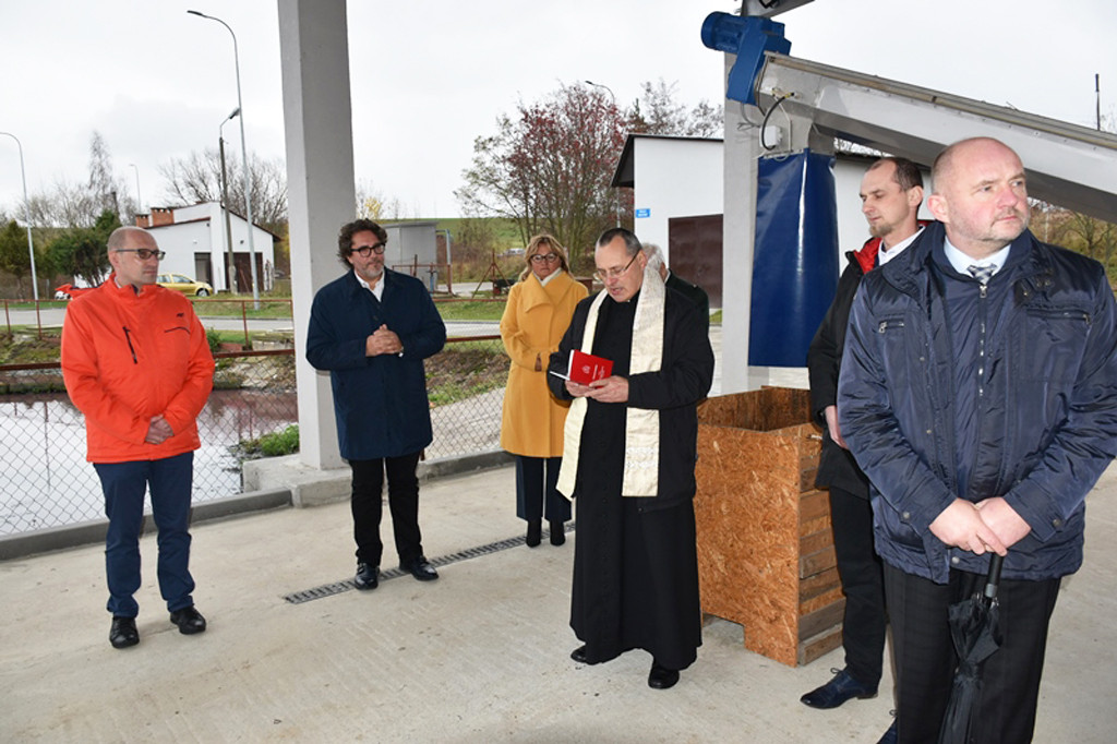 Otwarcie nowoczesnej oczyszczalni ścieków w Unisławiu