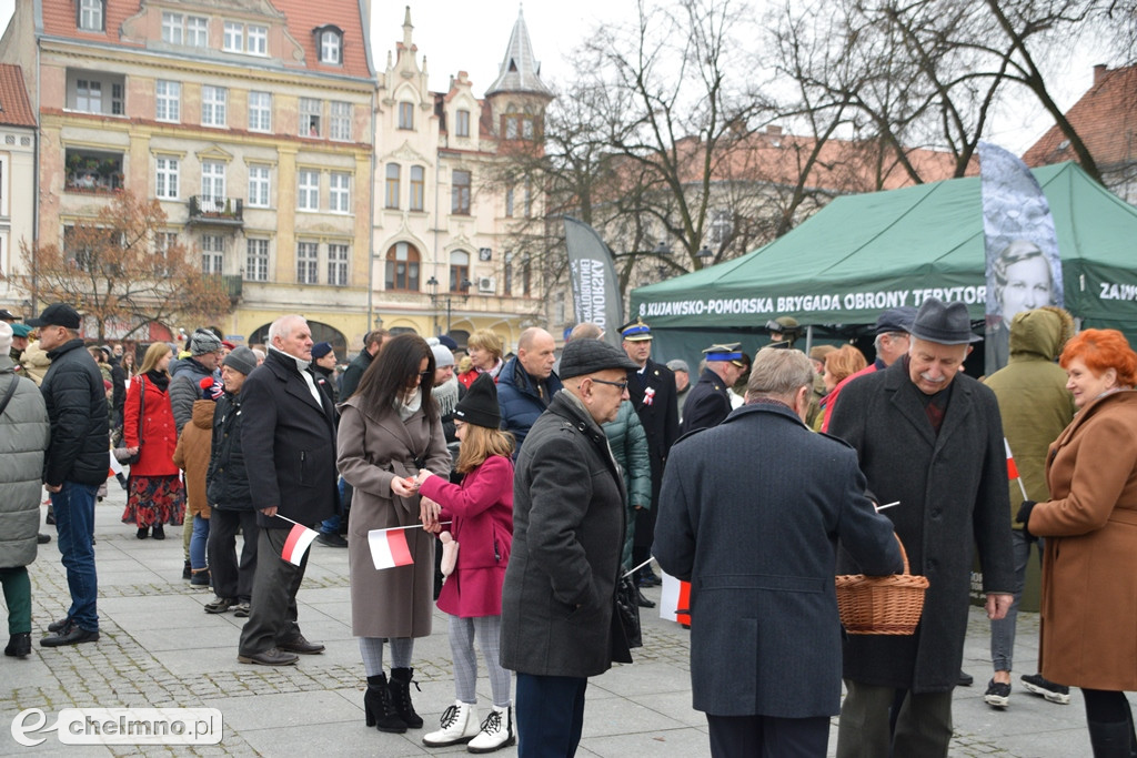 Piknik patriotyczny na chełmińskim Rynku