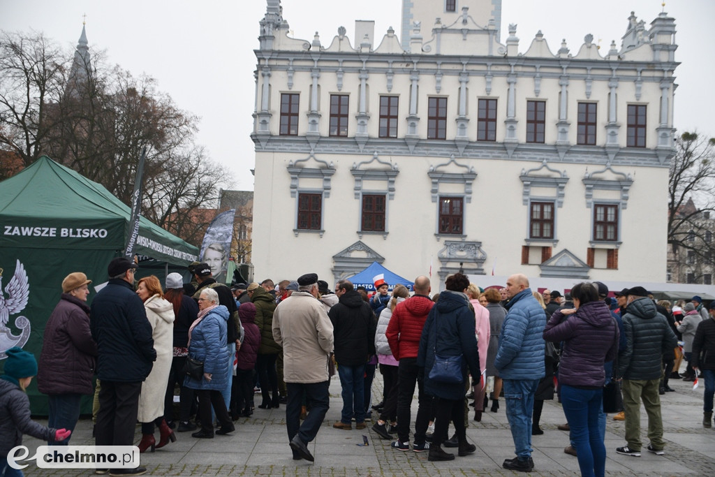 Piknik patriotyczny na chełmińskim Rynku