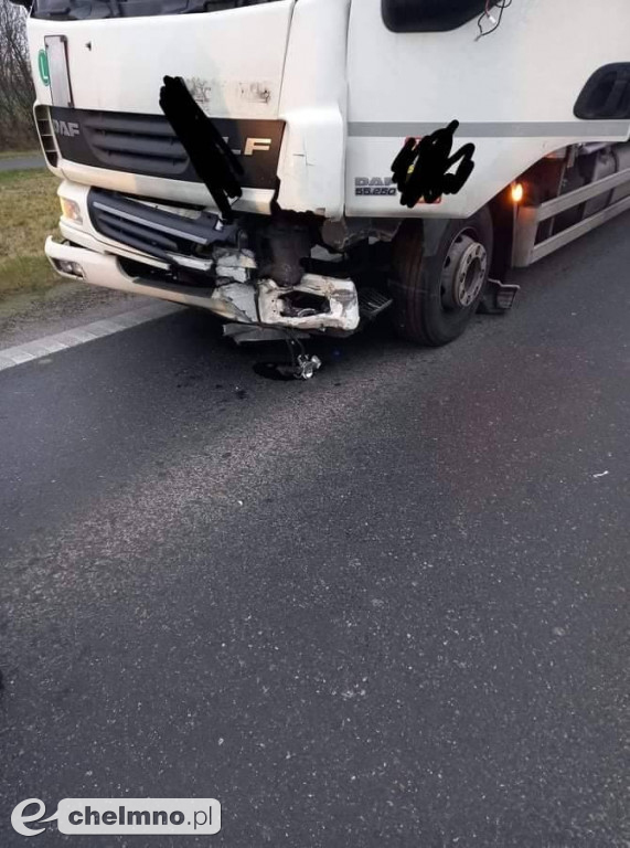 Jedna osoba poszkodowana w wypadku w Grubnie