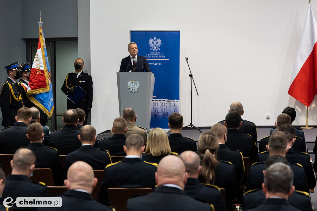 Strażacy z Chełmna odznaczeni przez Prezydenta RP