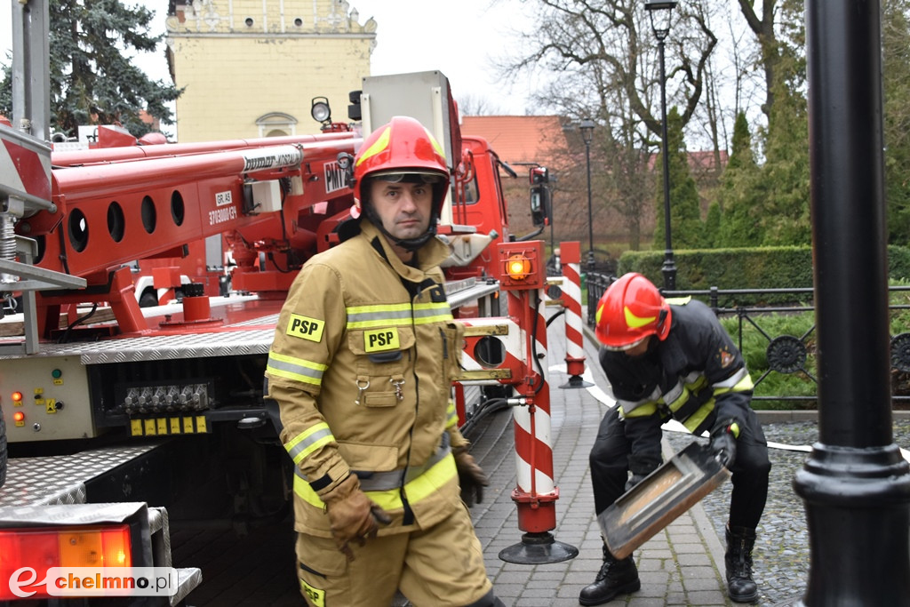 Alarm i pożar w Urzędzie Miasta. Co się tam stało?