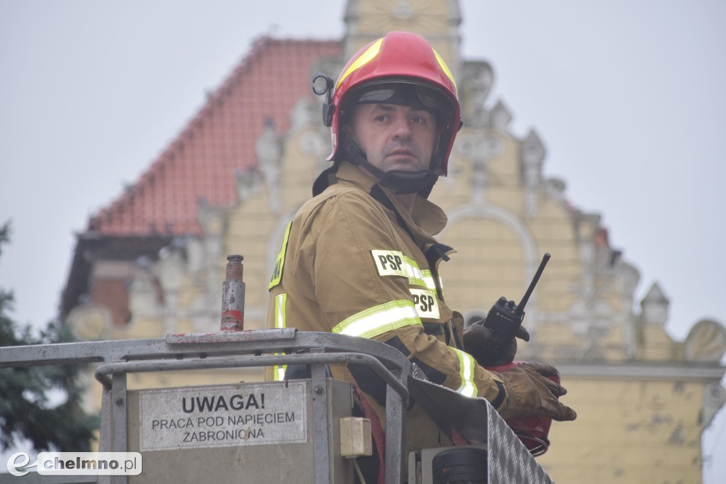 Alarm i pożar w Urzędzie Miasta. Co się tam stało?