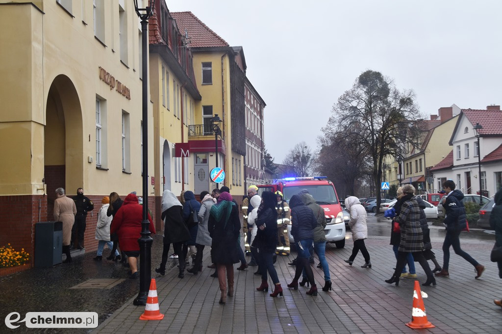 Alarm i pożar w Urzędzie Miasta. Co się tam stało?