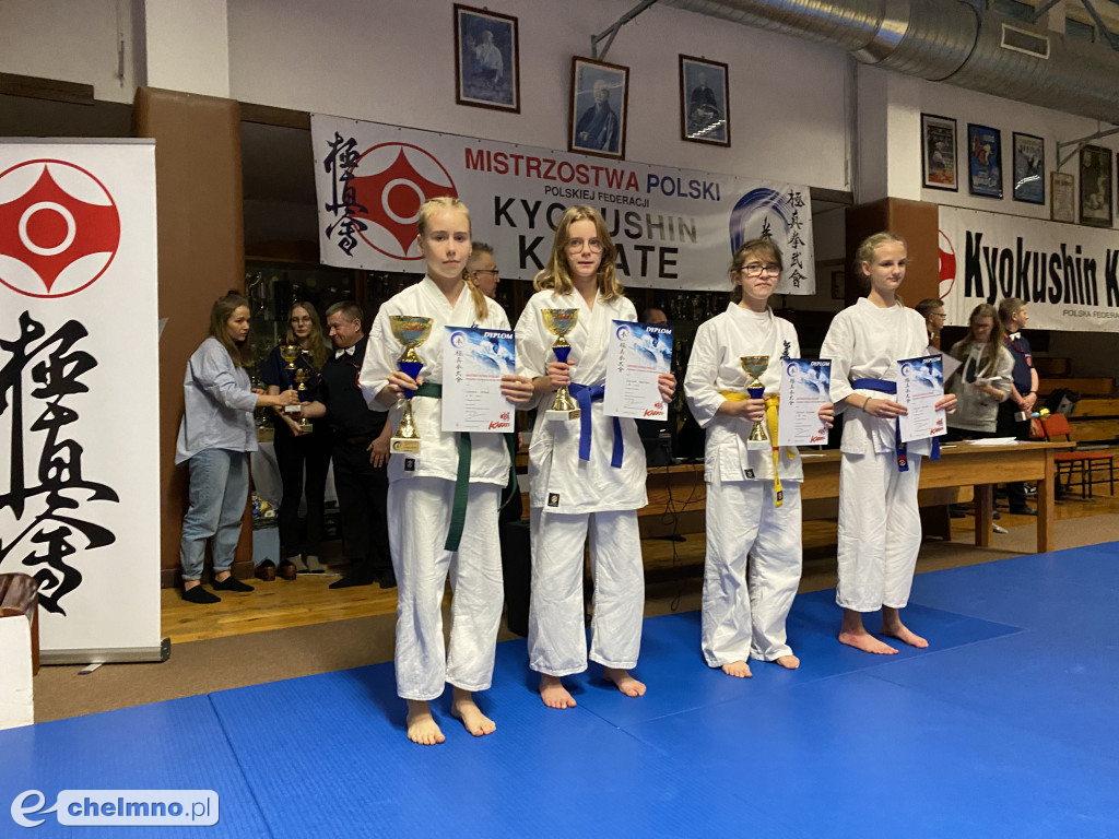 Zawodnicy z Chełmna mistrzami Polski w karate