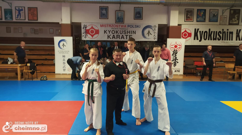 Zawodnicy z Chełmna mistrzami Polski w karate