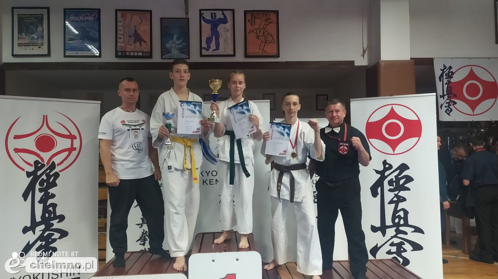 Zawodnicy z Chełmna mistrzami Polski w karate