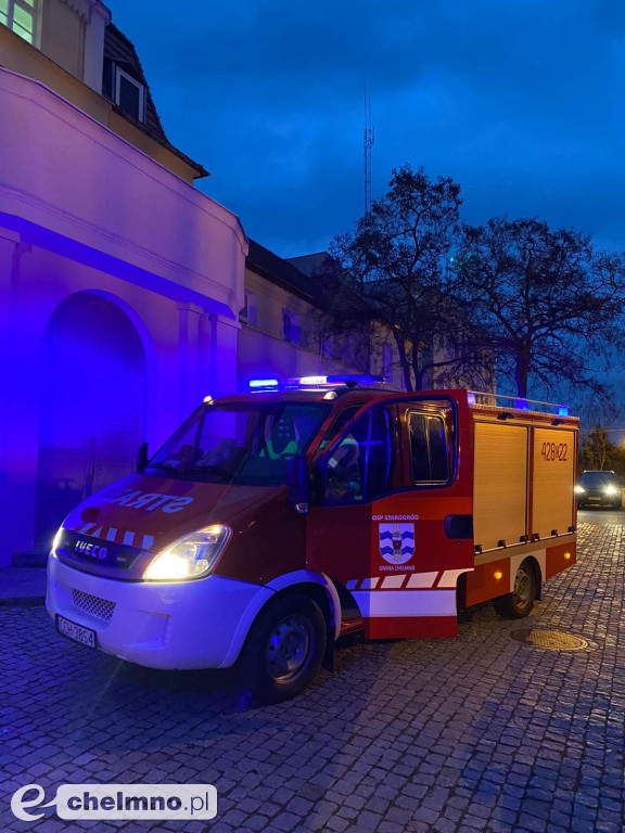 Strażacy interweniowali na terenie szpitala
