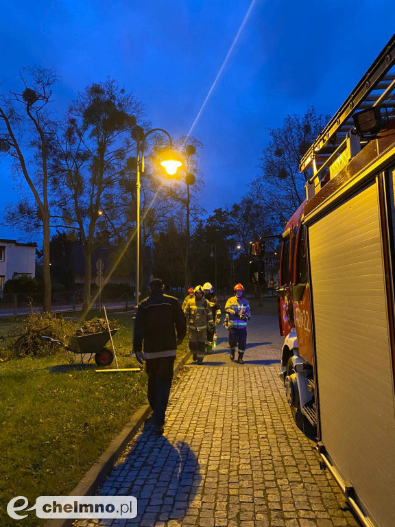 Strażacy interweniowali na terenie szpitala