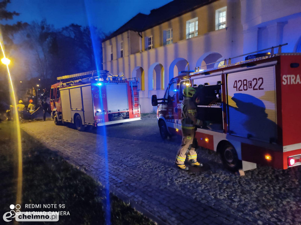 Strażacy interweniowali na terenie szpitala