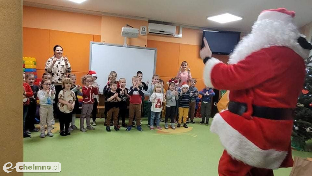 Wizyta Świętego Mikołaja w Przedszkolu Brzdąc