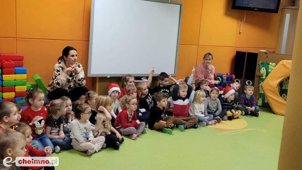 Wizyta Świętego Mikołaja w Przedszkolu Brzdąc