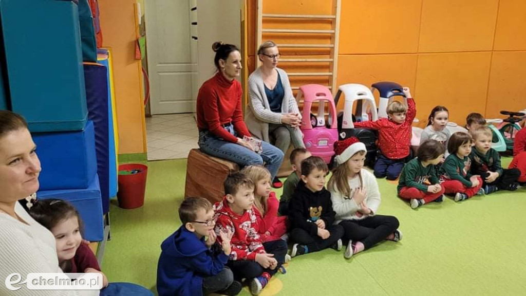 Wizyta Świętego Mikołaja w Przedszkolu Brzdąc