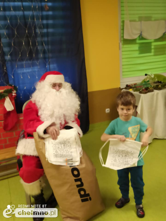 Wizyta Świętego Mikołaja w Przedszkolu Brzdąc