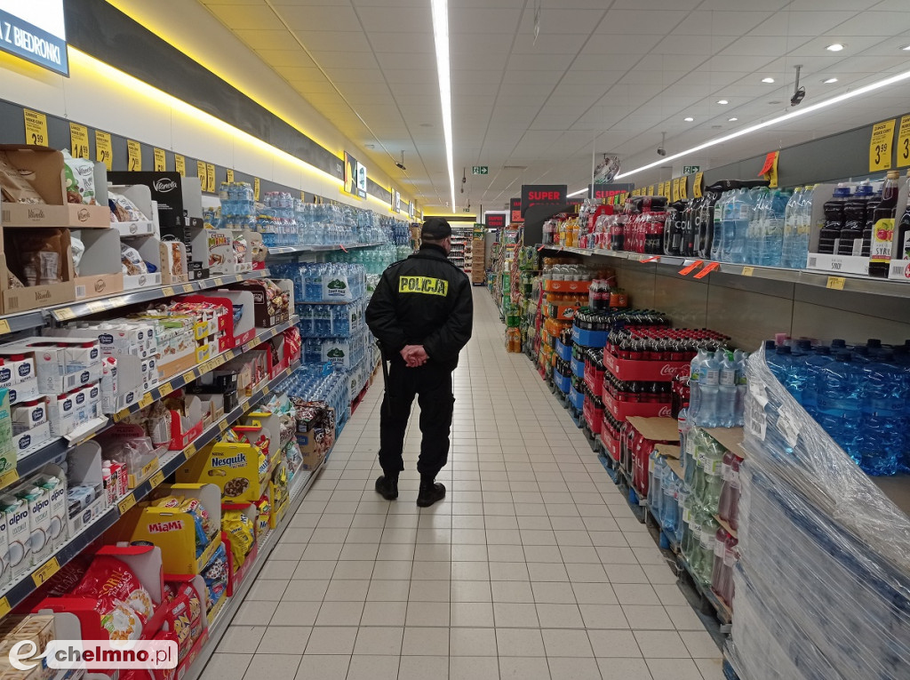 Kontrola obiektów handlowych w powiecie chełmińskim