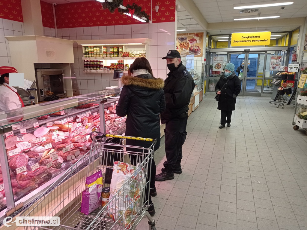 Kontrola obiektów handlowych w powiecie chełmińskim
