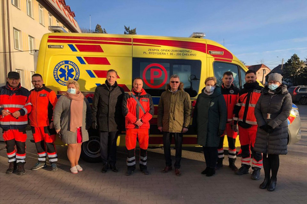 Nowy ambulans dla ZOZ Chełmno
