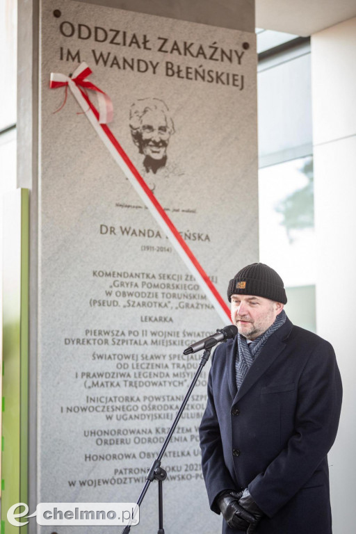 Dokta patronką oddziału zakaźnego na Bielanach