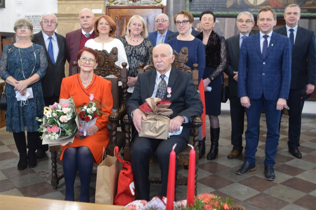 Medale Prezydenta w Złote Gody dla Państwa Majewskich