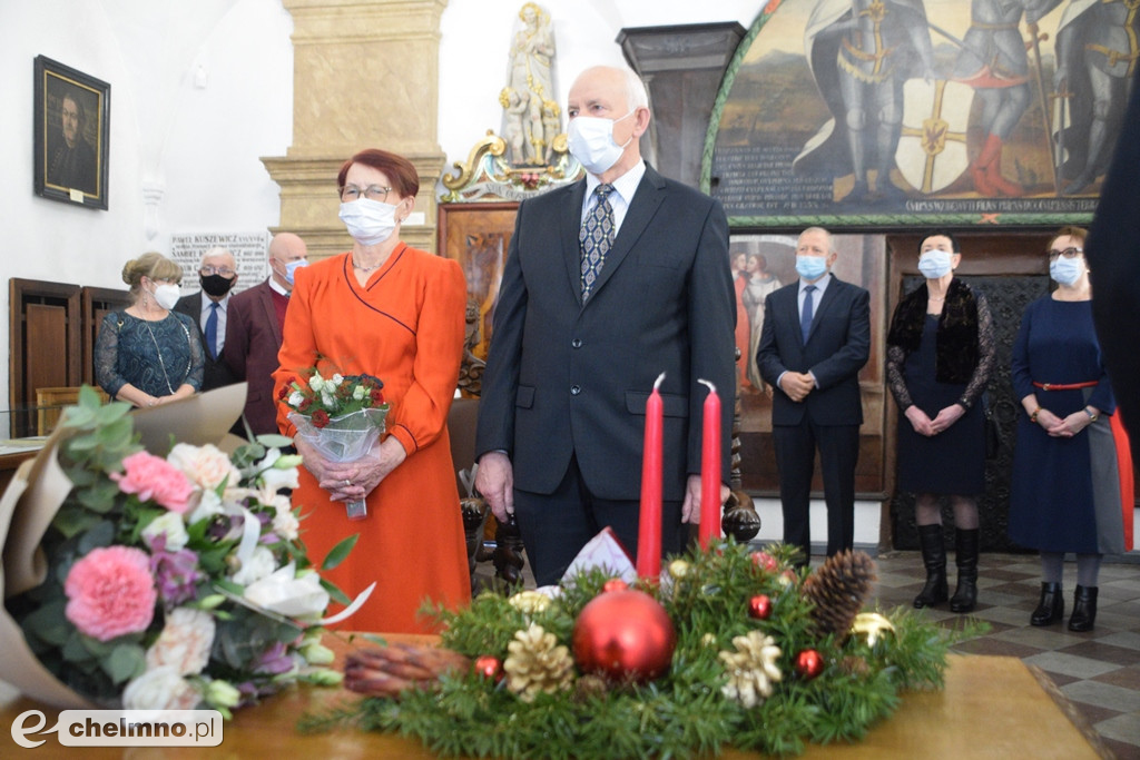 Medale Prezydenta w Złote Gody dla Państwa Majewskich