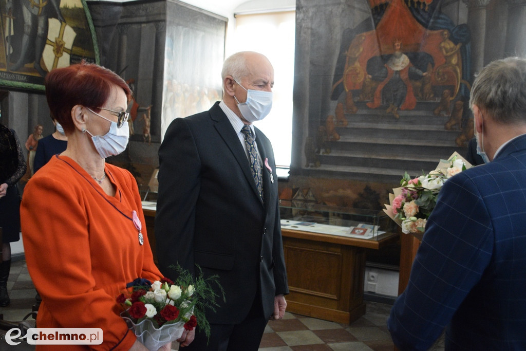 Medale Prezydenta w Złote Gody dla Państwa Majewskich