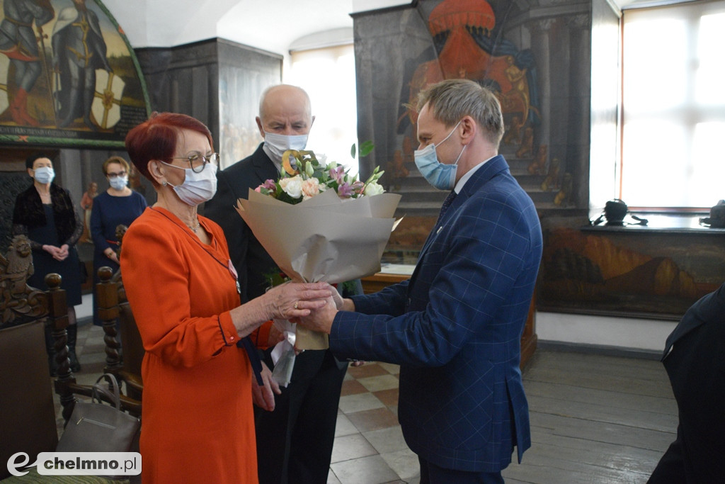 Medale Prezydenta w Złote Gody dla Państwa Majewskich