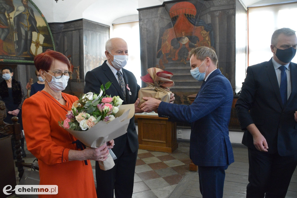 Medale Prezydenta w Złote Gody dla Państwa Majewskich