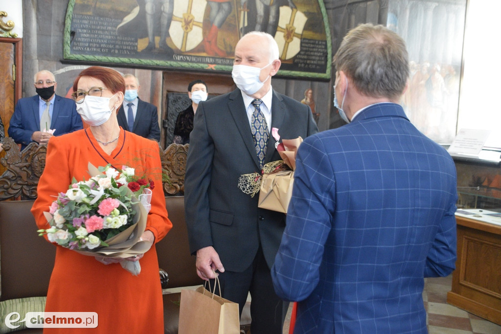 Medale Prezydenta w Złote Gody dla Państwa Majewskich
