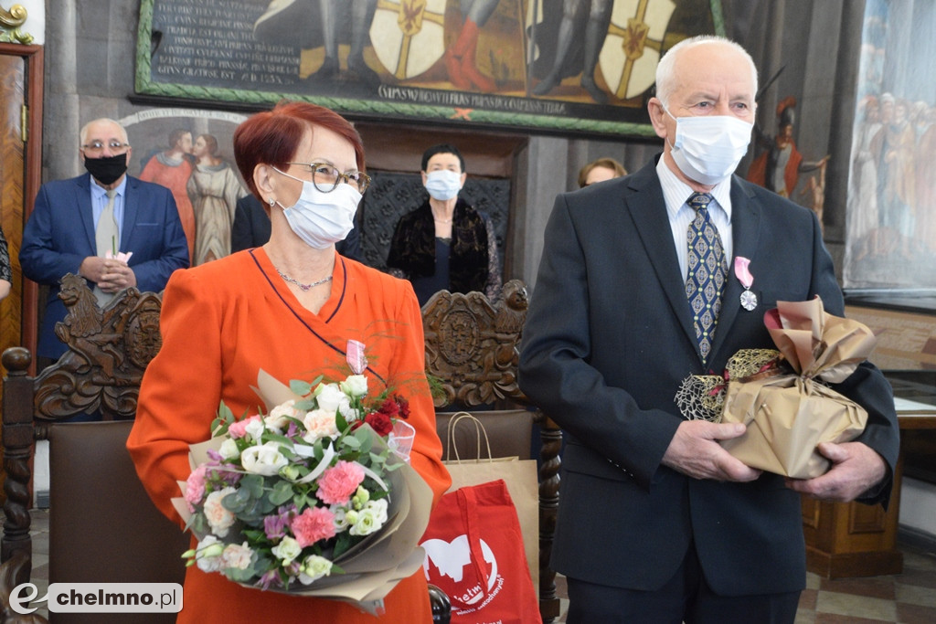 Medale Prezydenta w Złote Gody dla Państwa Majewskich