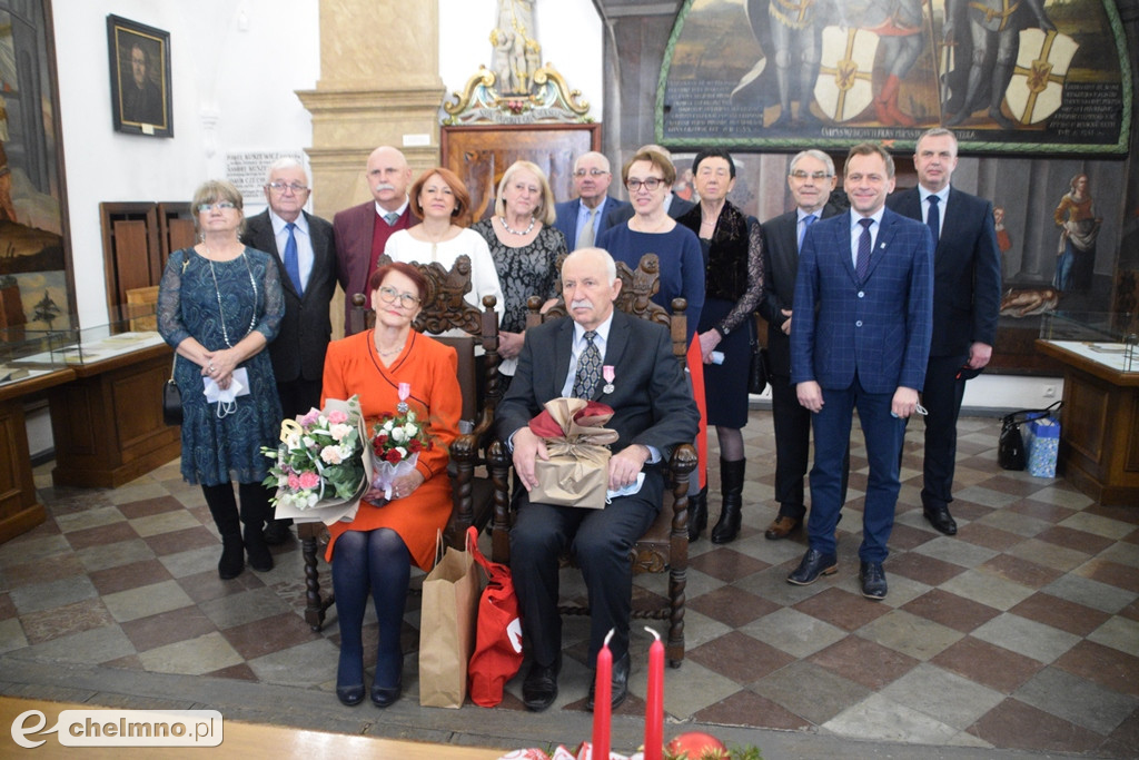 Medale Prezydenta w Złote Gody dla Państwa Majewskich