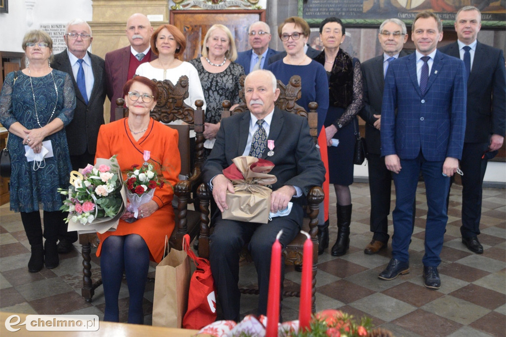 Medale Prezydenta w Złote Gody dla Państwa Majewskich
