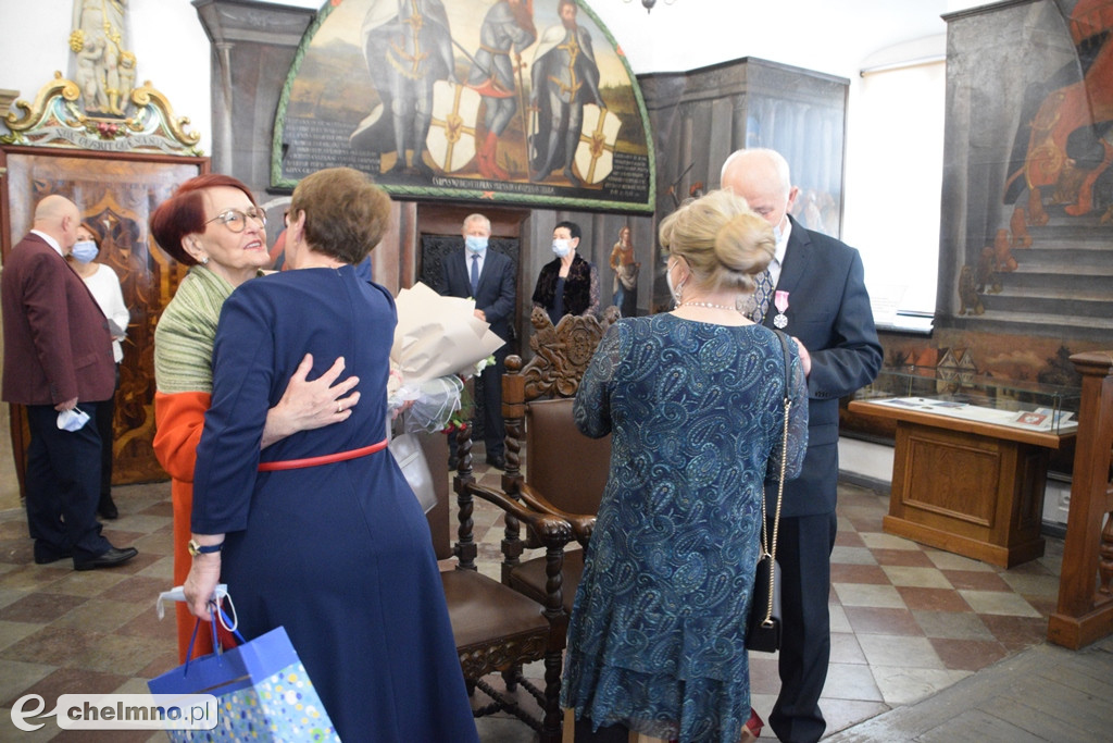 Medale Prezydenta w Złote Gody dla Państwa Majewskich