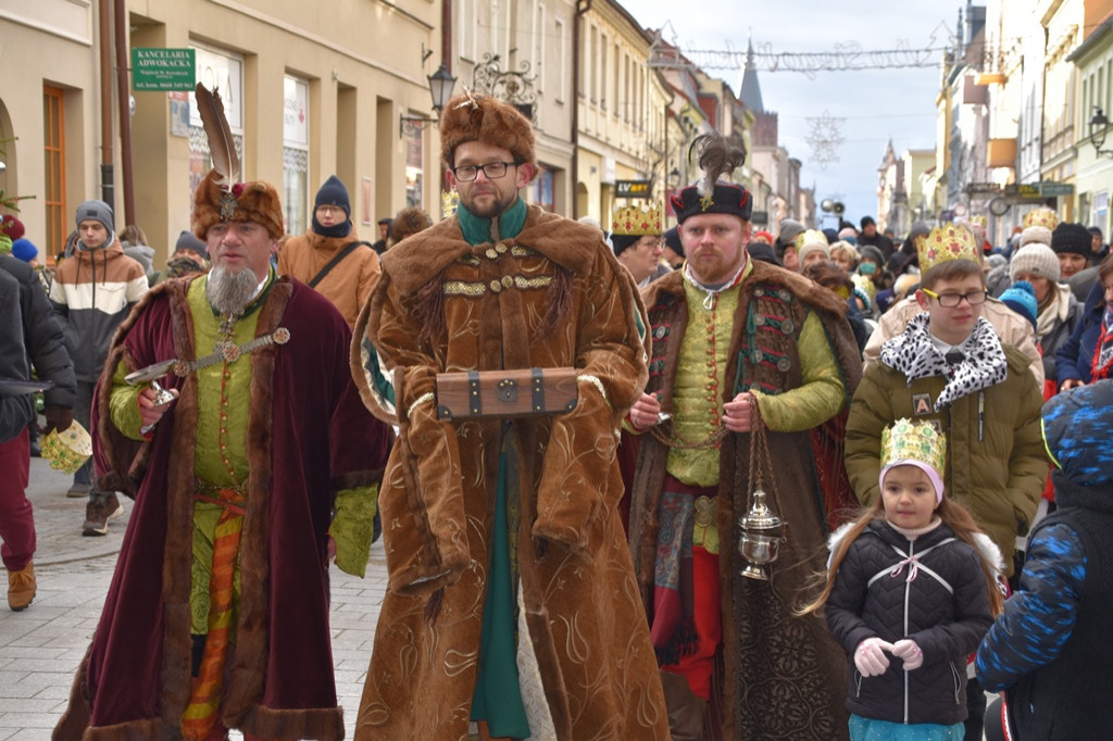 Orszak Trzech Króli przemaszerował ulicami Chełmna