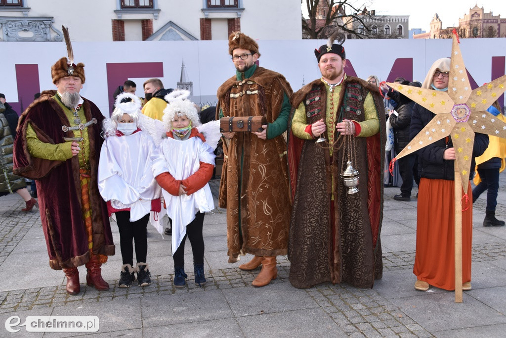 Orszak Trzech Króli przemaszerował ulicami Chełmna