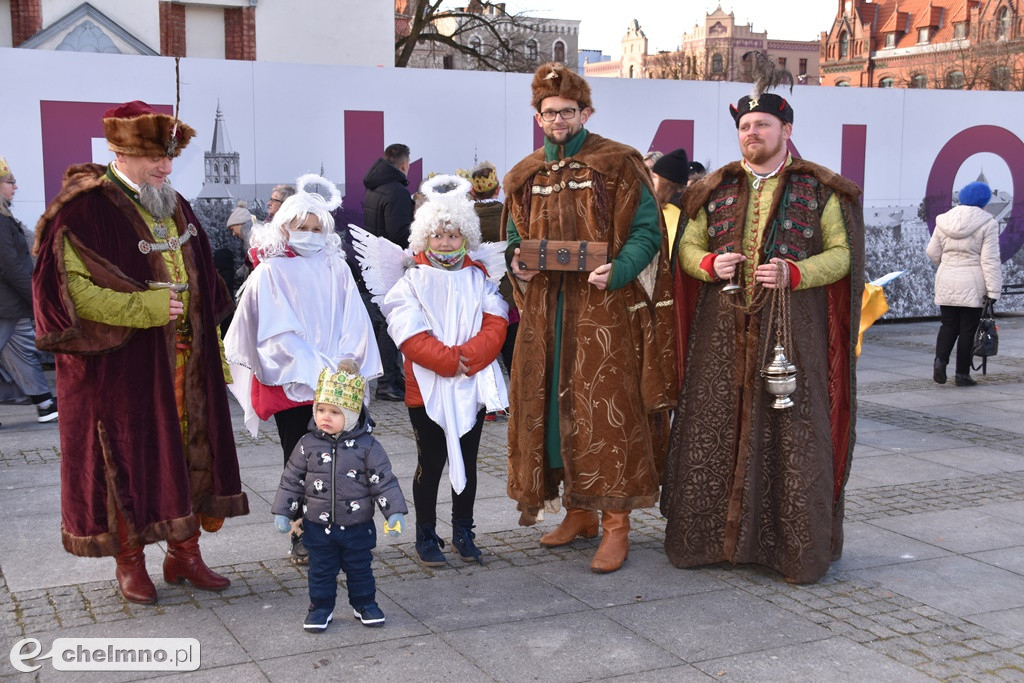Orszak Trzech Króli przemaszerował ulicami Chełmna
