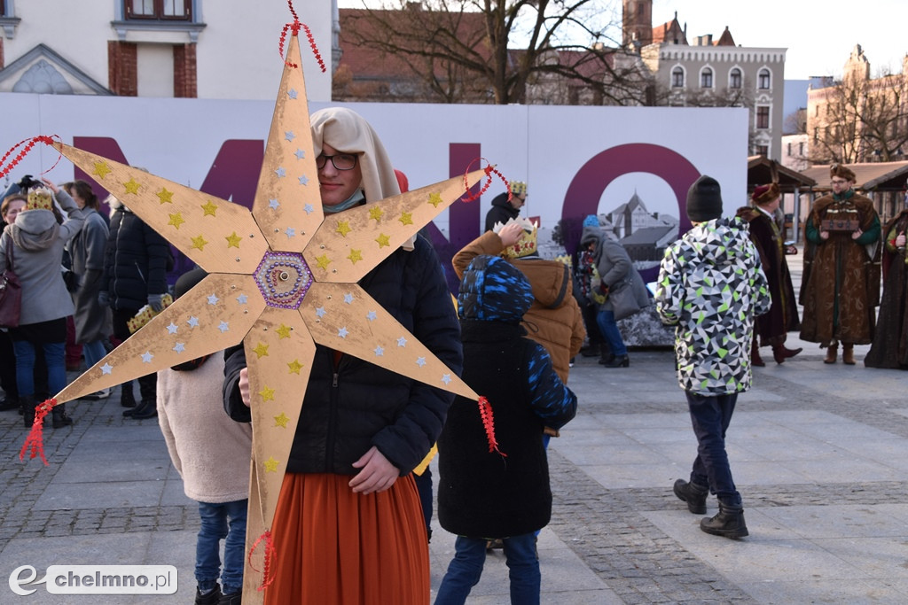 Orszak Trzech Króli przemaszerował ulicami Chełmna