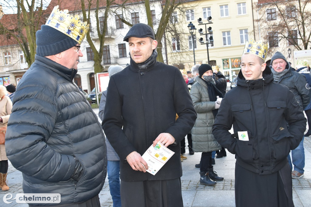 Orszak Trzech Króli przemaszerował ulicami Chełmna