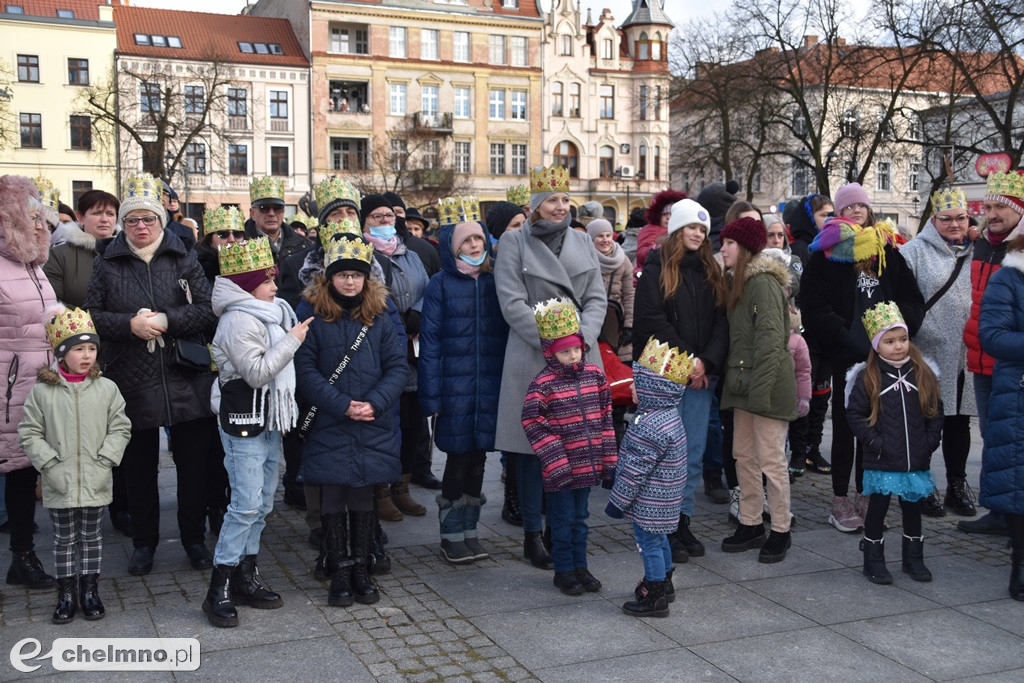 Orszak Trzech Króli przemaszerował ulicami Chełmna