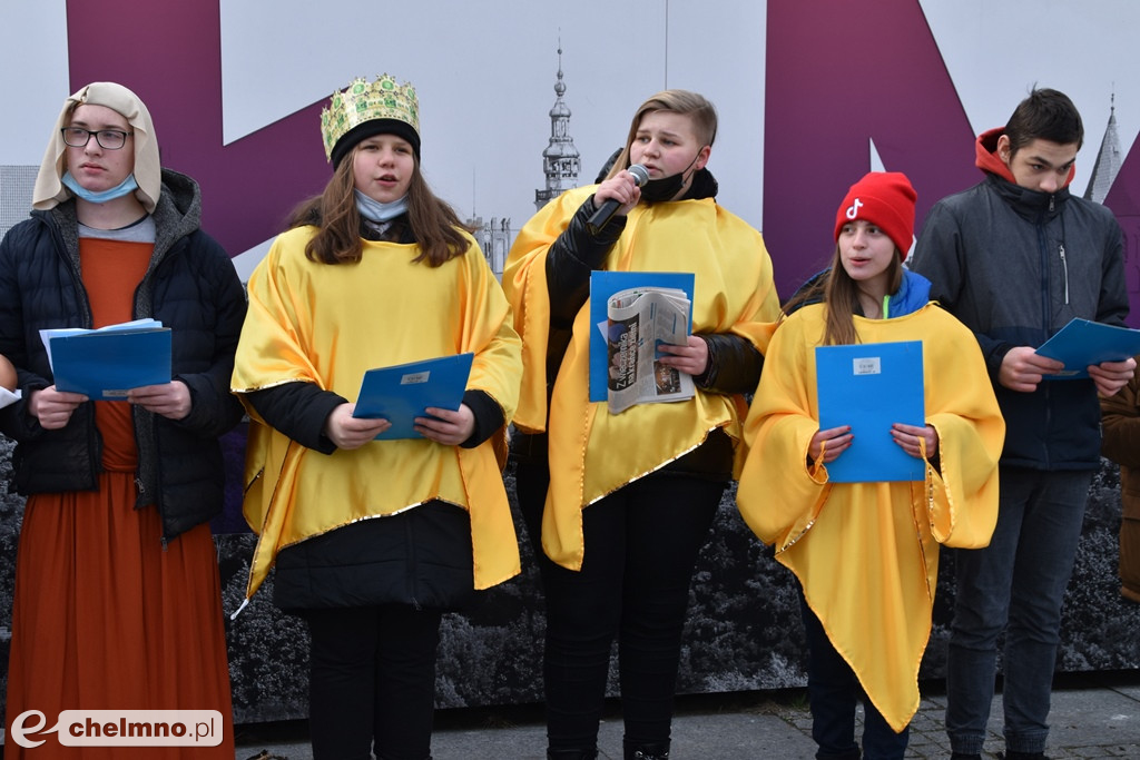 Orszak Trzech Króli przemaszerował ulicami Chełmna