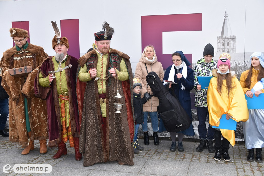 Orszak Trzech Króli przemaszerował ulicami Chełmna