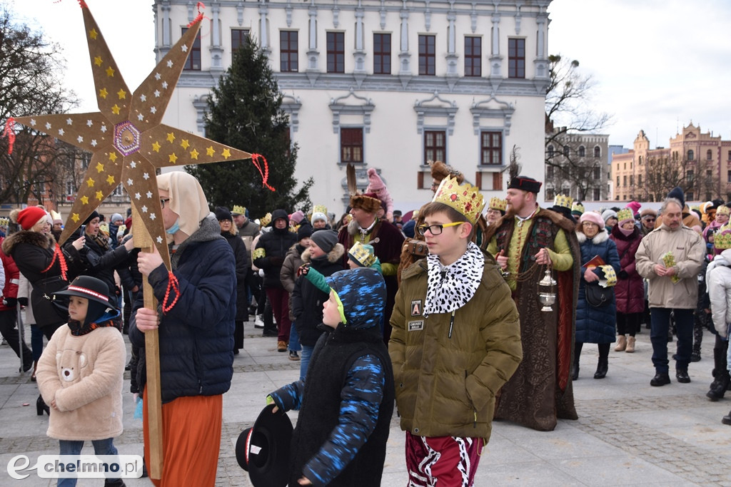 Orszak Trzech Króli przemaszerował ulicami Chełmna